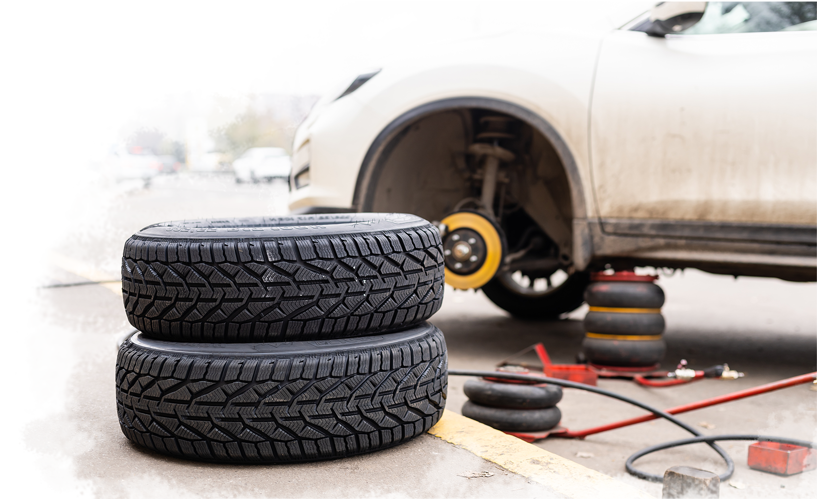 Заміна колеса на місці – мобільний шиномонтаж